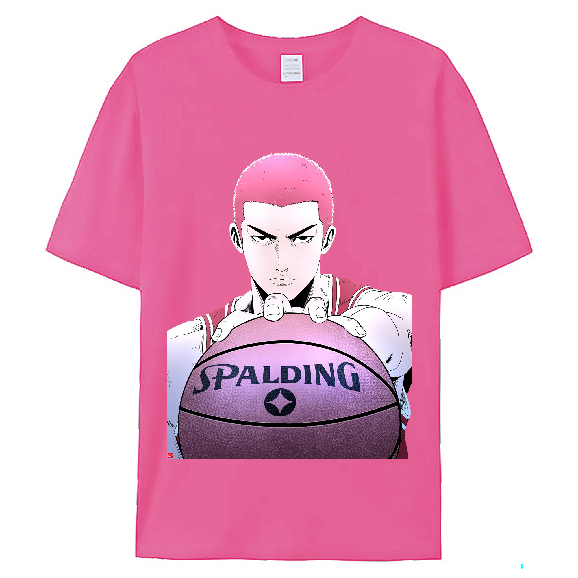 （画像用） SLAM DUNK／スラムダンク レディースカジュアルプリントTシャツ（綿100％）